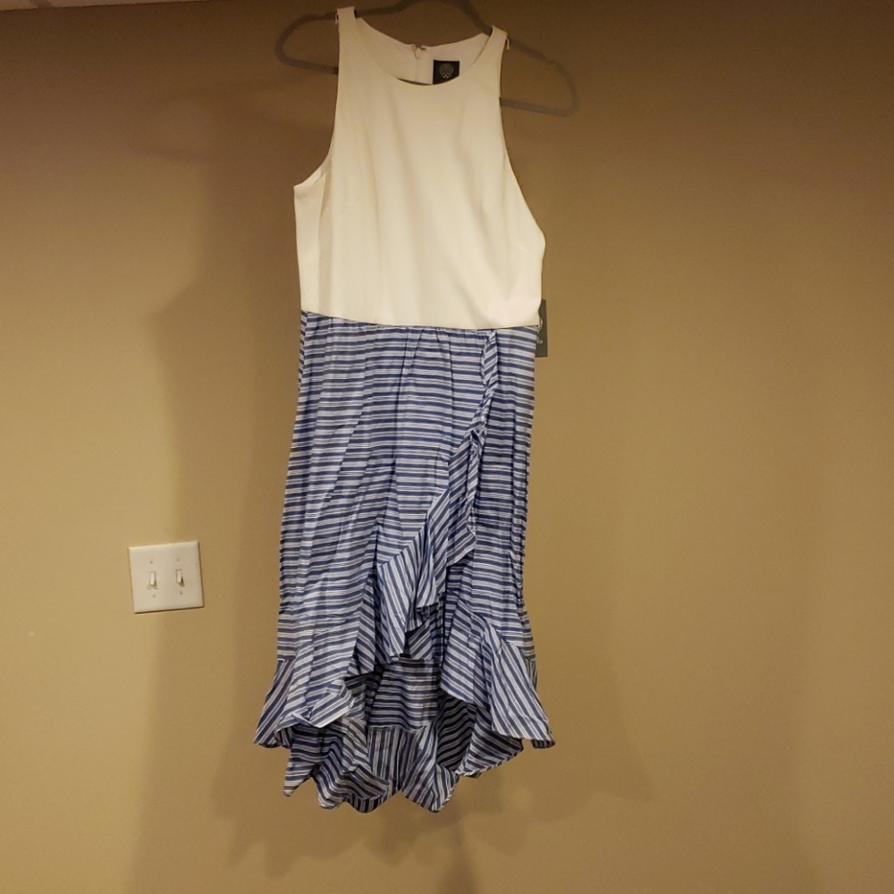 NWT vince camuto sleeveless asymmetrical sundress